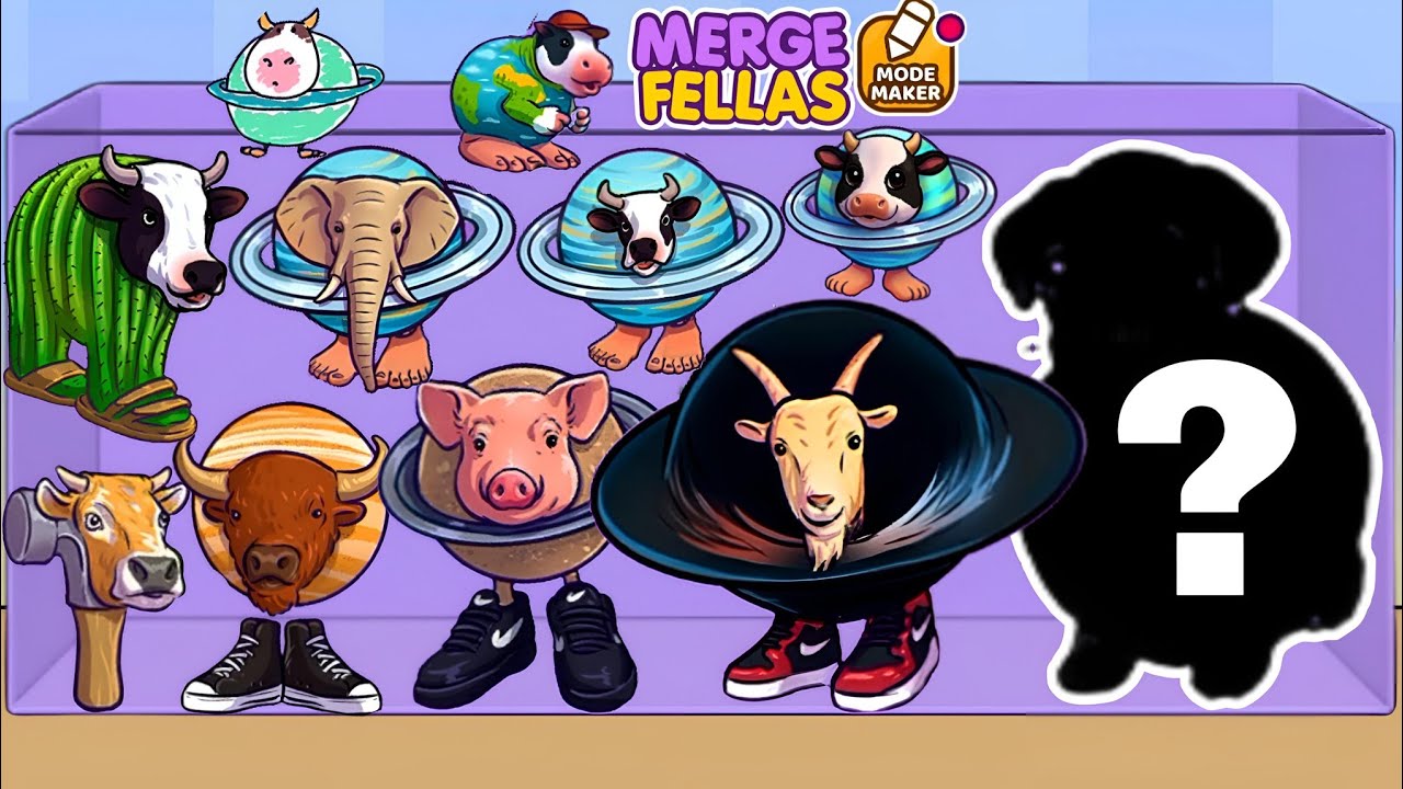 New Mode || Merge Fellas Italian brainort Boss + Boss I New Update - Reaching Max Level!