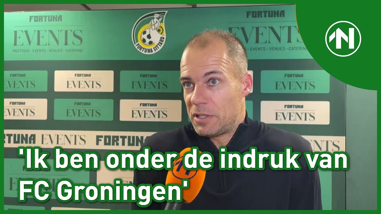 Danny Buijs is complimenteus over zijn oude club FC Groningen
