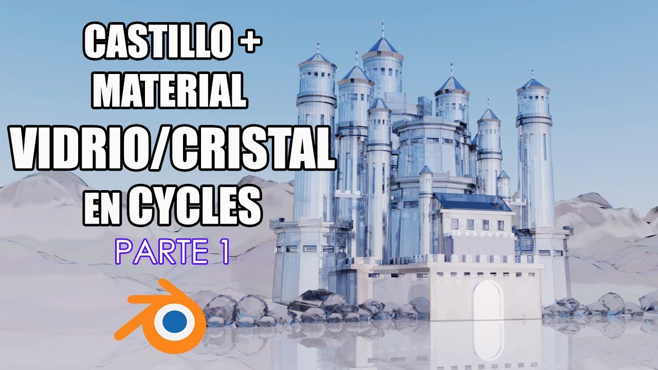 (Parte 1)TUTORIAL BLENDER 2.93: Aprende a modelar un castillo 🏰💎
