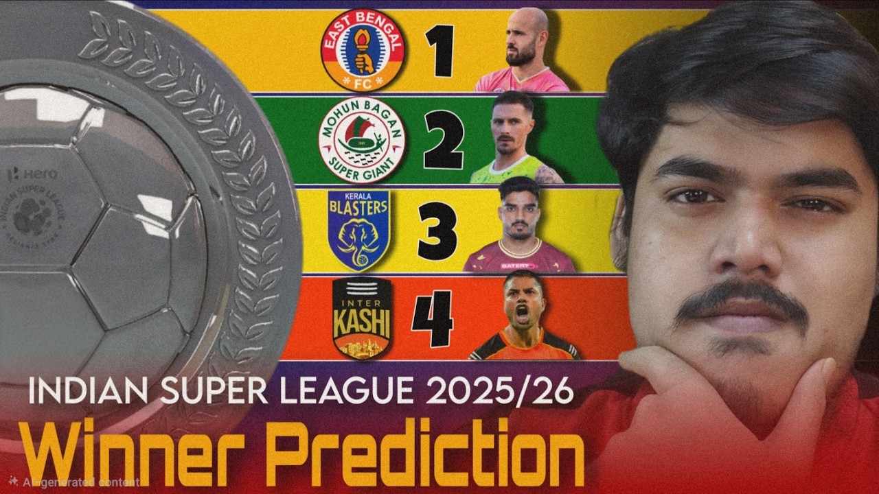 ISL 2025-26 Season Preview & Points Table Prediction | Full Analysis | Pratz