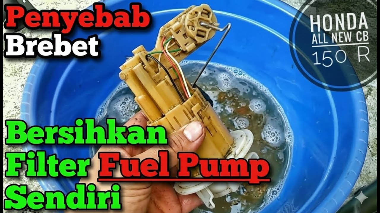 Cara Membersihkan Fuel Pump Honda New CB 150 R How to Clean filter Fuel Pump Honda New CB 150R 2024