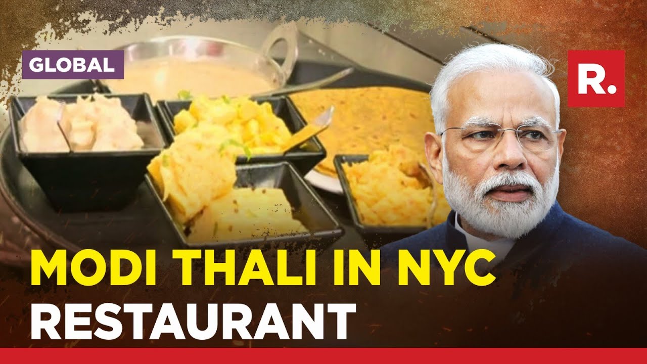 Modi Fever Running High! New York Restaurant Launches ‘Modi Thali’ Ahead Of US Visit