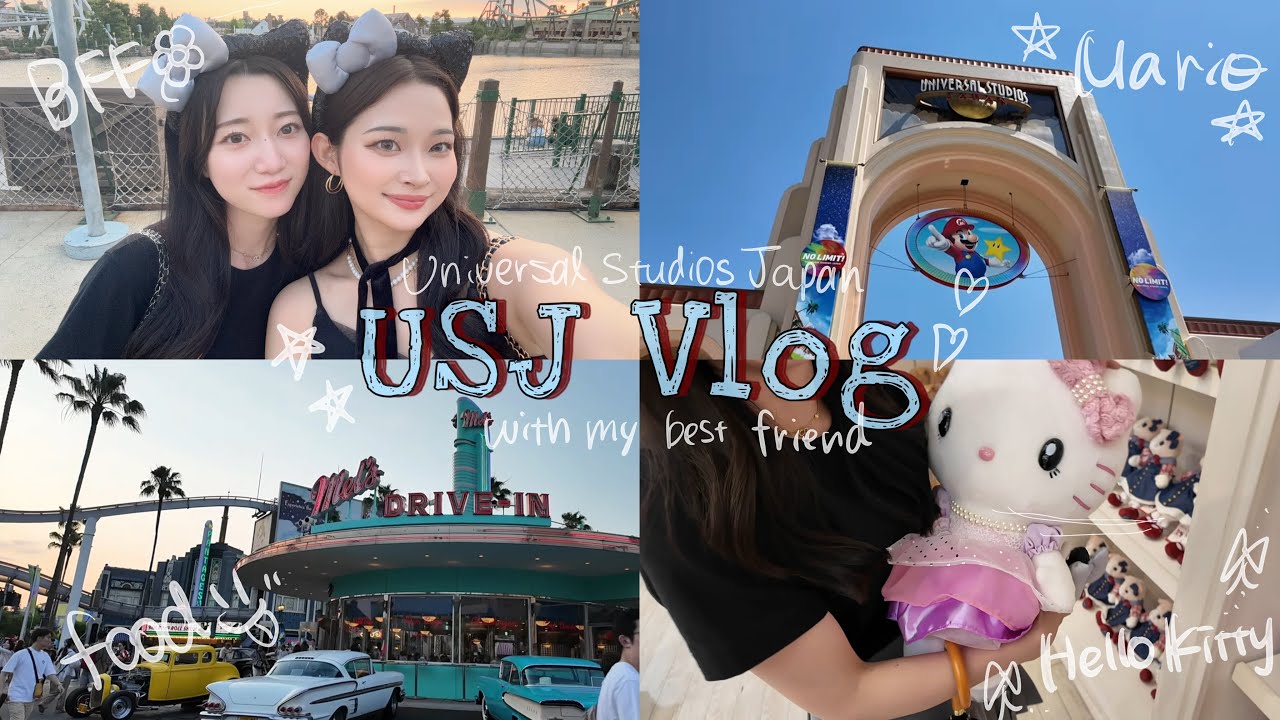 【USJ vlog】Universal Studios Japan |のんびり年パスユニバ💞