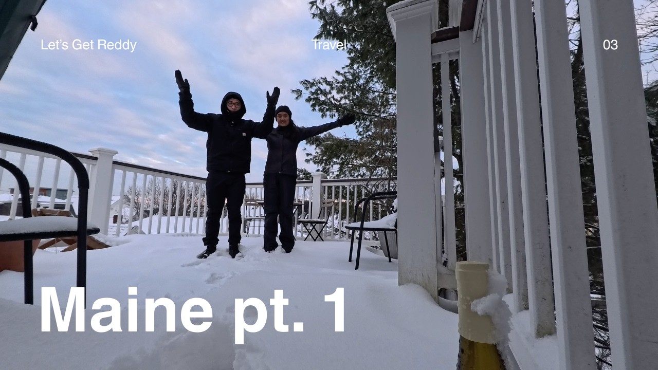 We Are Trapped in a Blizzard (A week in Portland Maine)
