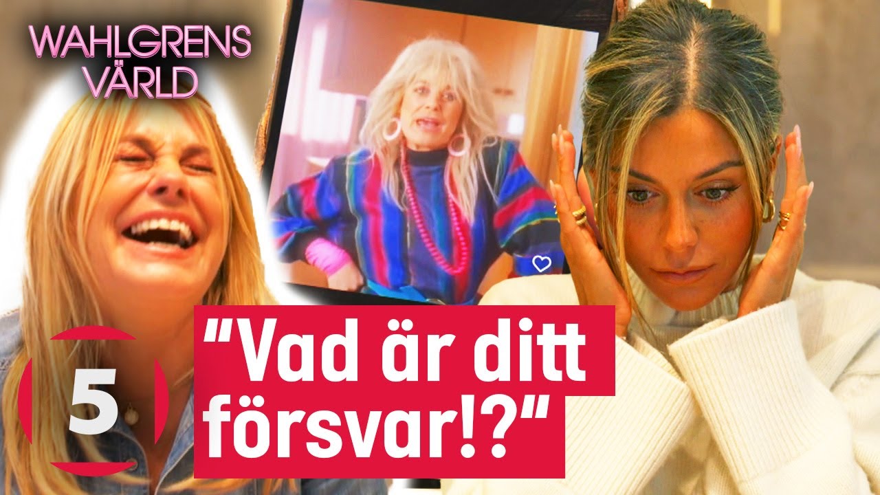 Wahlgrens värld | Pernillas pinsamma reklamfilm går inte hem hos Bianca | Kanal 5 Sverige