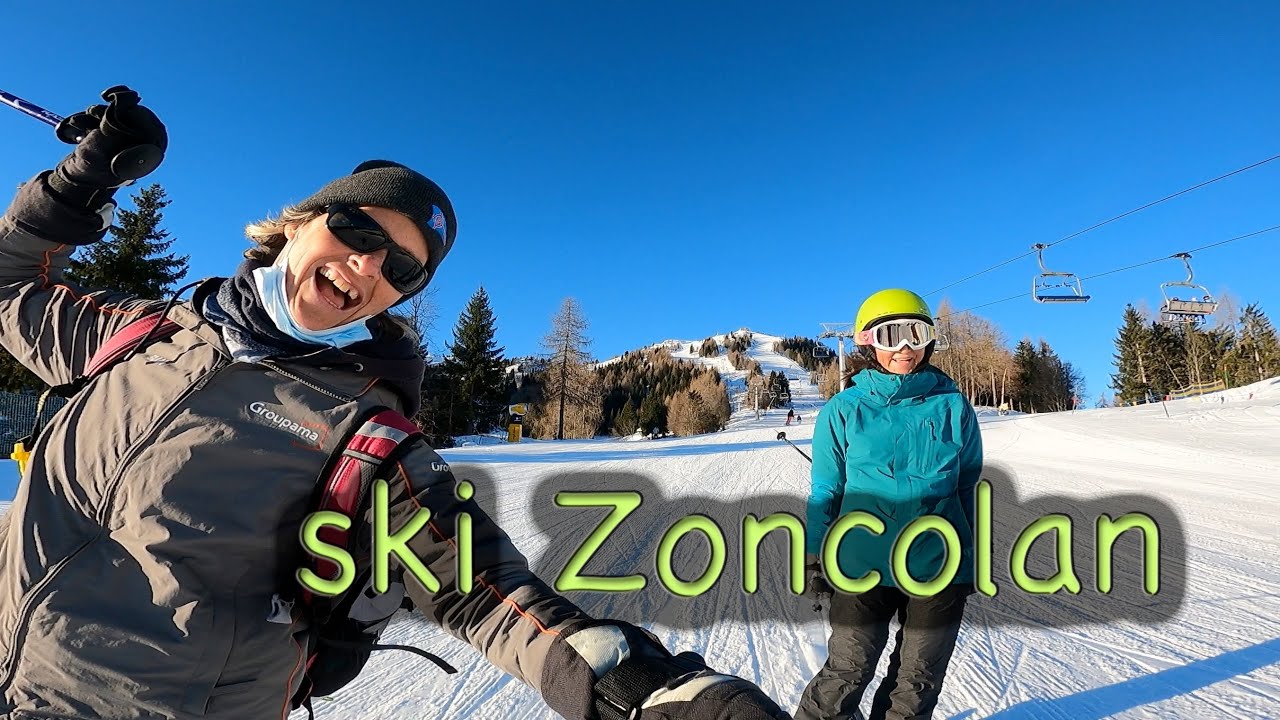 Skiing at mount Zoncolan - Italy (1/2022)