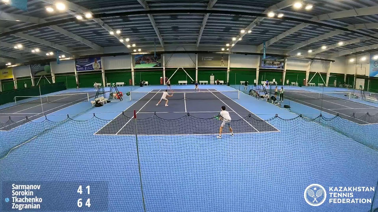 🎾 Корт №1 -  ITF J60 Karaganda (10.02.2026)