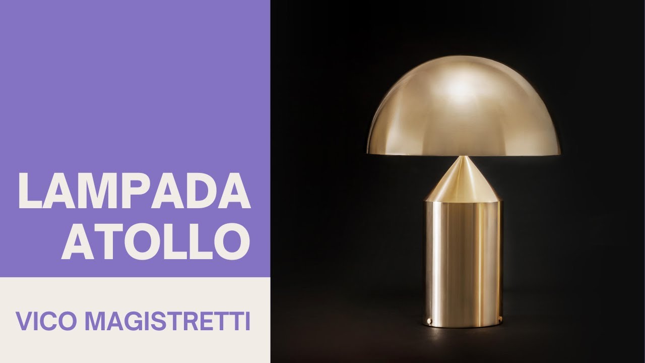 La lampada Atollo di Vico Magistretti per Oluce | Design del prodotto industriale