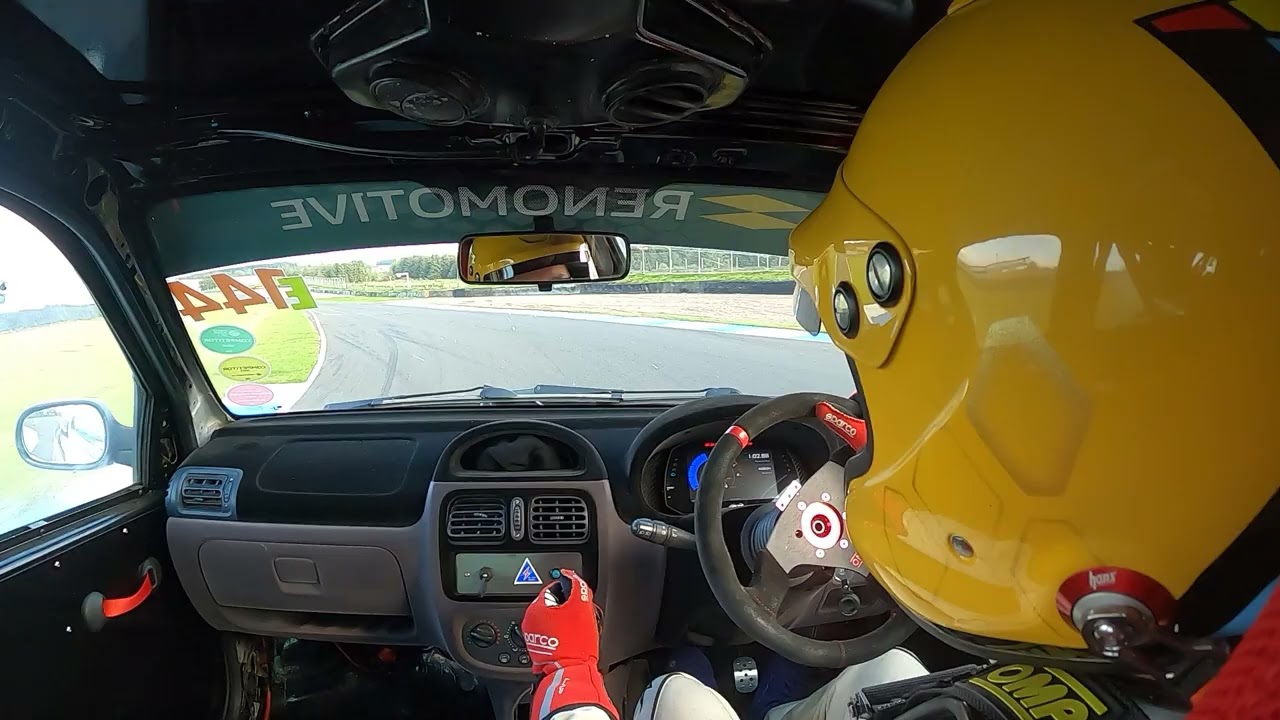SLS superlap Scotland clio 172 knockhill