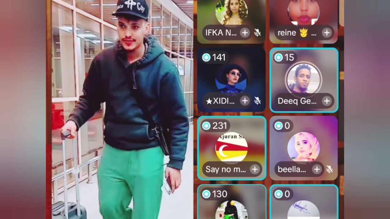 Waxaan la nimid wax gaar ah oo na soo booqanay si aan u aragno cidda uu yahay kan