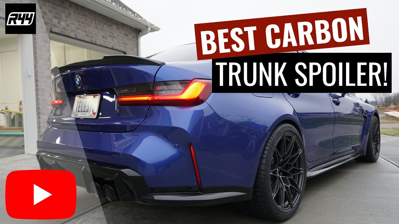 BMW G80 M3 CS Trunk Spoiler
