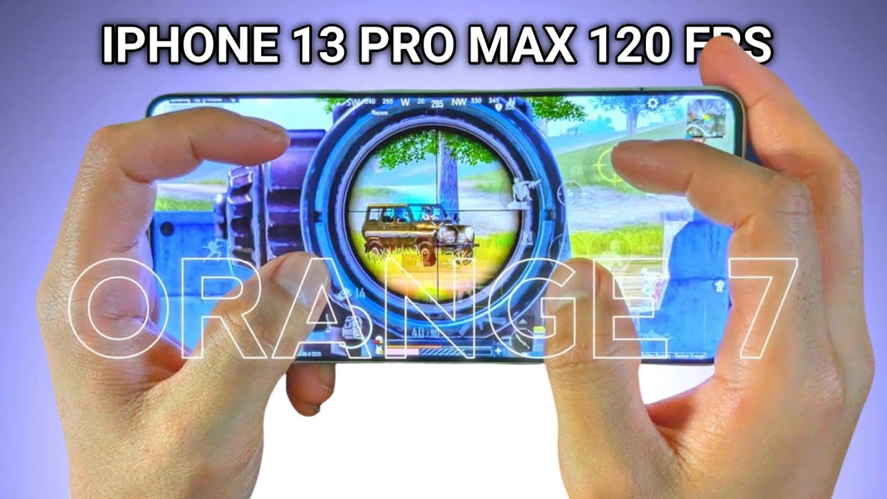 IPHONE 13 PRO MAX  IN 2025 120 FPS BGMI TEST (HANDCAM )