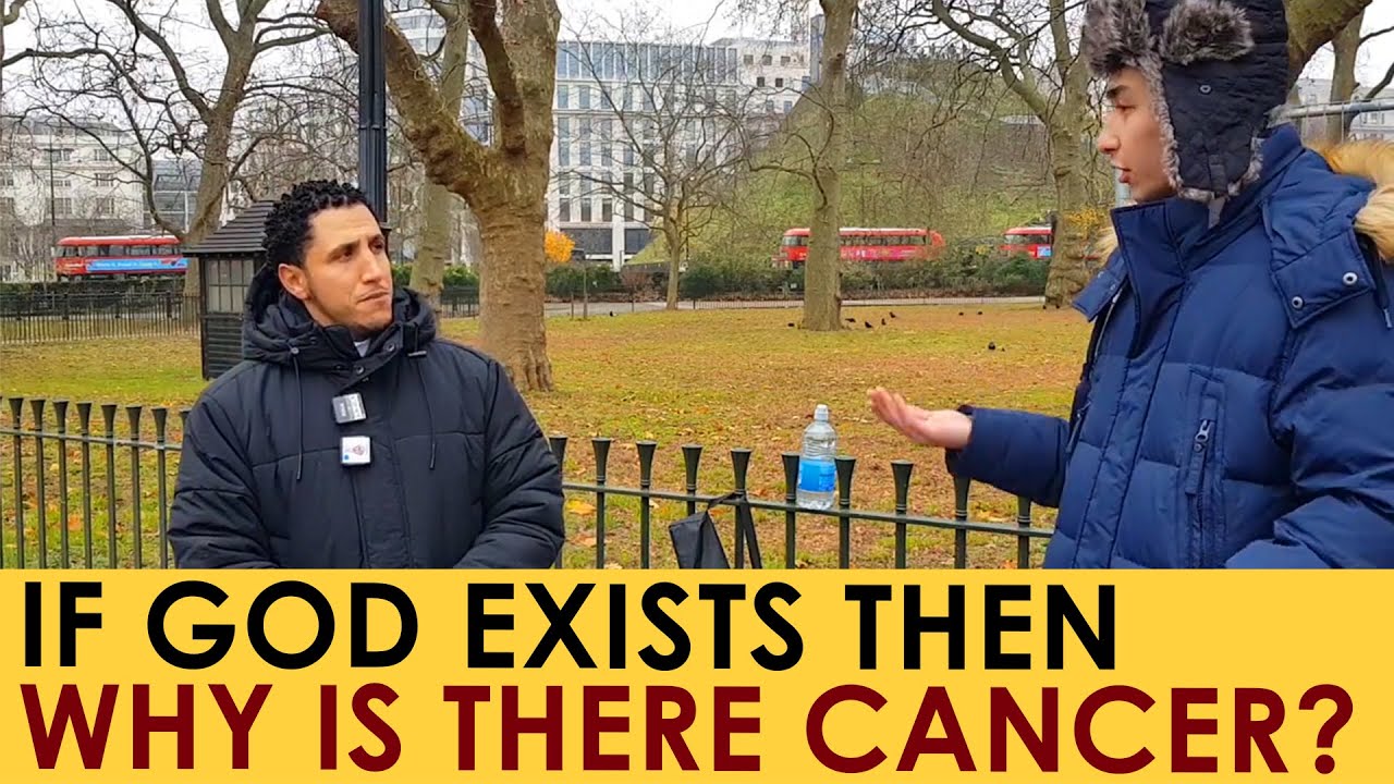 Shamsi & Visitor Discussing the Existence of God | Speakers Corner