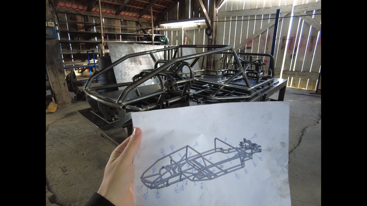FABRICAÇÃO CHASSIS PORSCHE 550 SPYDER!!