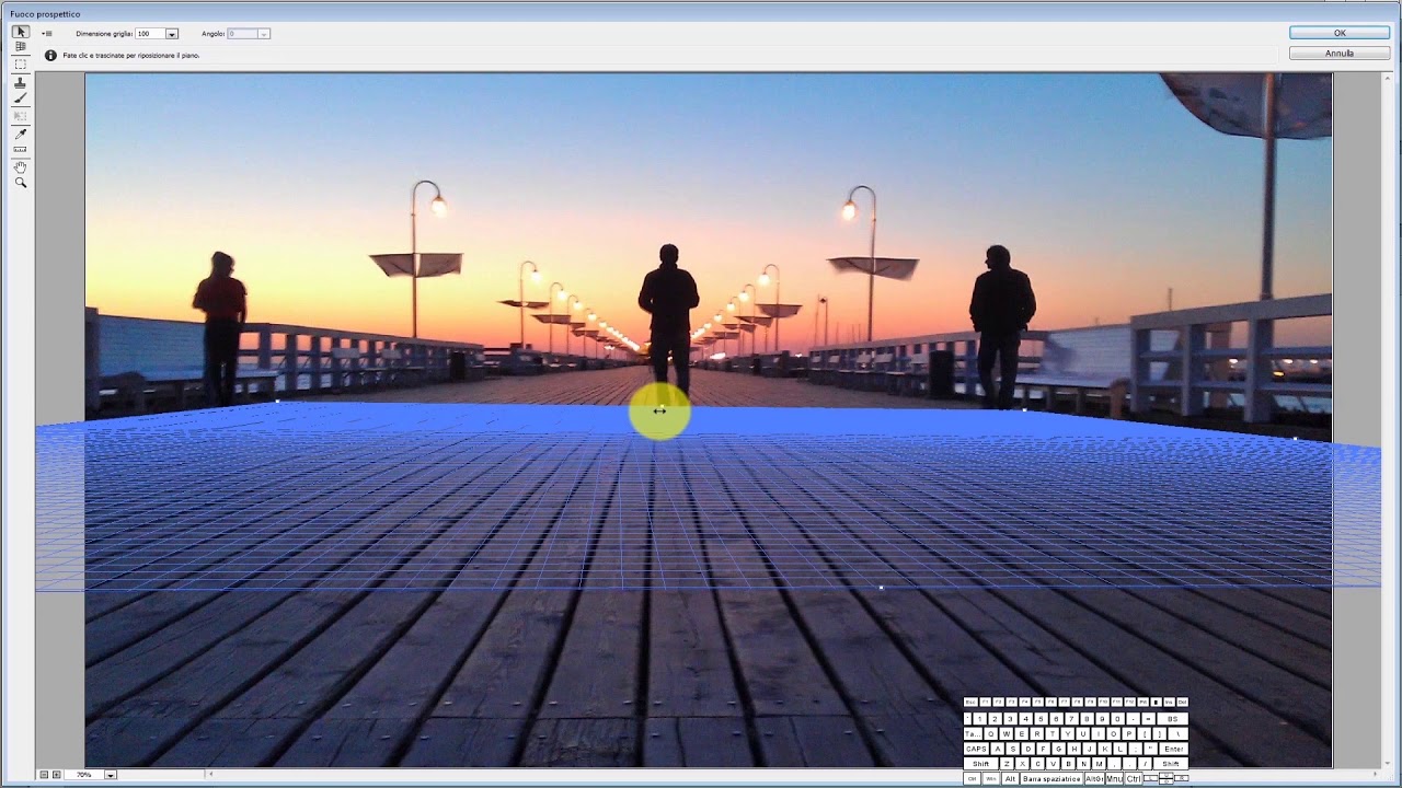 Postproduzione in Photoshop: Il filtro fuoco prospettico