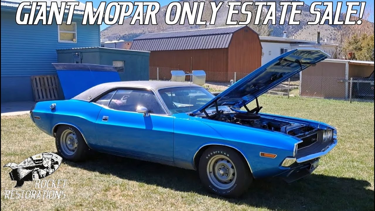 HUGE Mopar Estate Sale In Montana! Hemi Parts! 6 Packs! Tin Grills! We Buy A LOT!