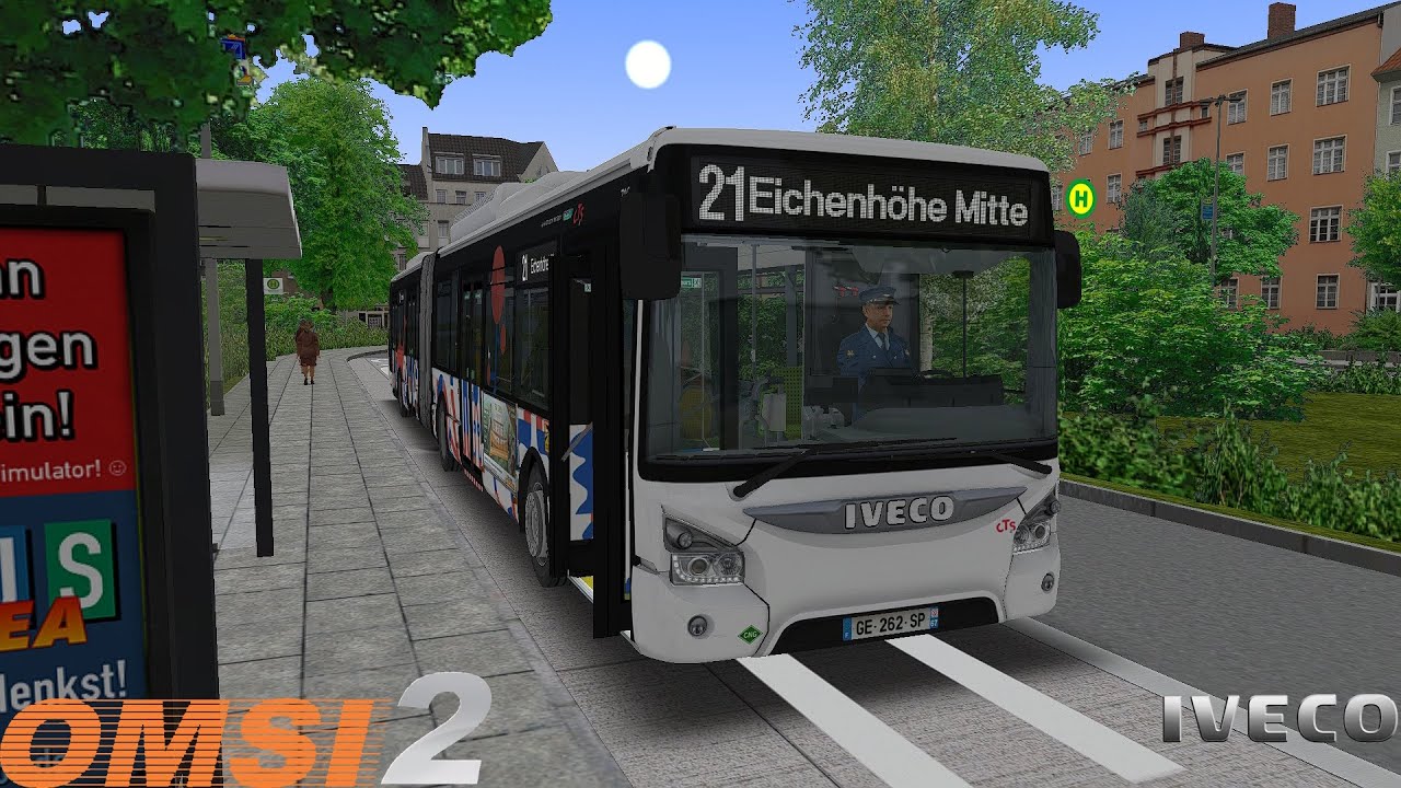 Omsi 2 - Ahlheim Laurenzbach Updated - Line 21 - Iveco Urbanway 18 CNG