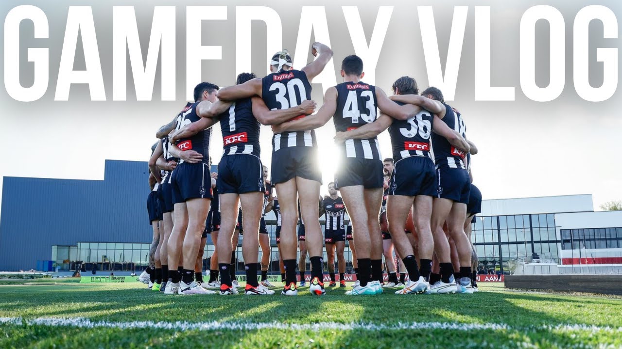 Pies Preseason Win! Game Day Vlog w/ Tom Mitchell