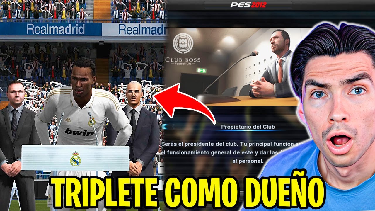 INTENTO GANAR EL TRIPLETE EN EL MODO PROPIETARIO DEL CLUB de PES 2012 🏆