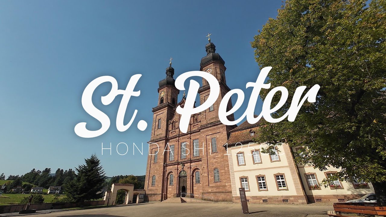 LONG PLAY + 100% WALKTHROUGH: Scooting to St. Peter in the Black Forest on my Honda Shi 125