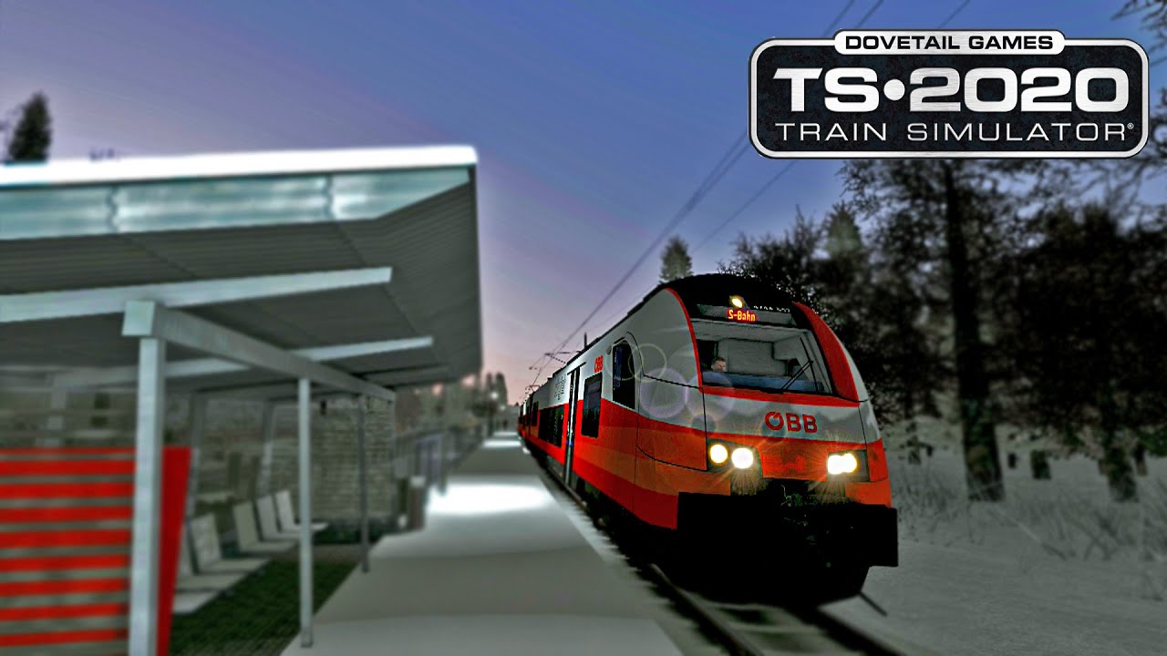 Winterstimmung auf der Karawankenbahn | Train Simulator 2020 | virtuelle F&uuml;hrerstandsmitfahrt