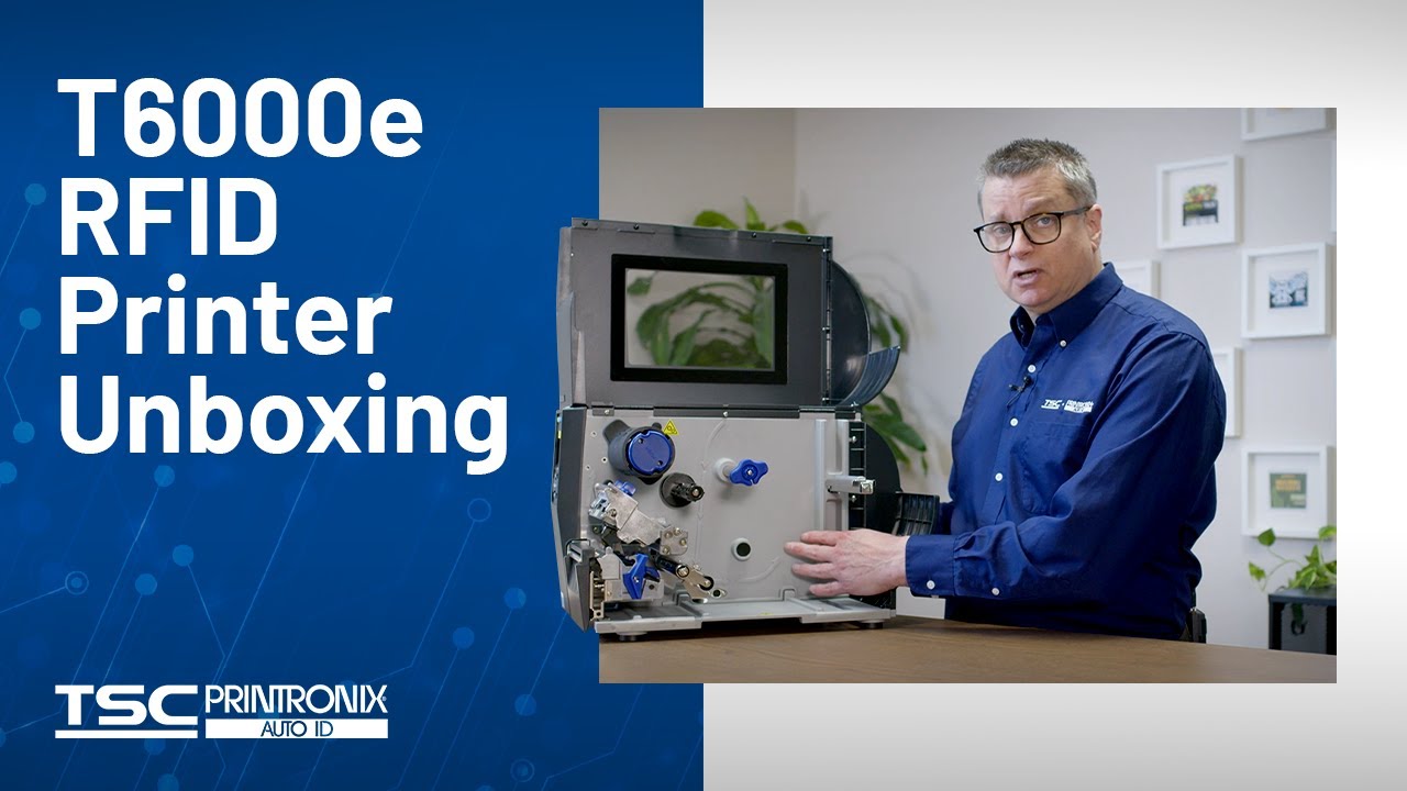 T6000e RFID Printer Unboxing