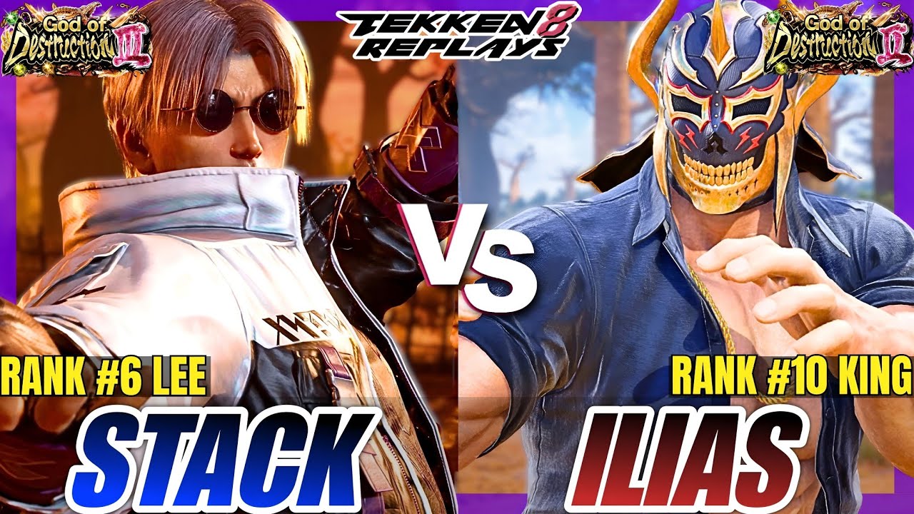 Tekken 8 - Stack (Lee) vs Ilias (King) - Epic Ranked Match