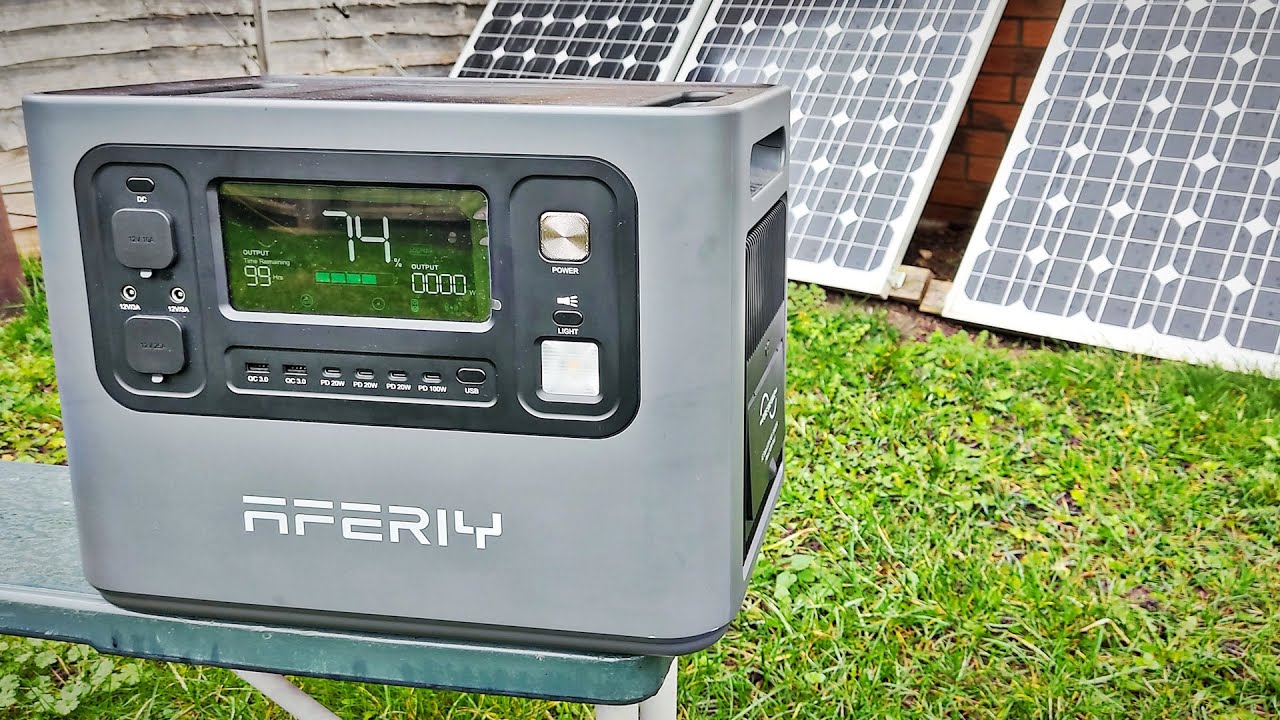 Aferiy P210 (6 month review) & our budget off grid solar system