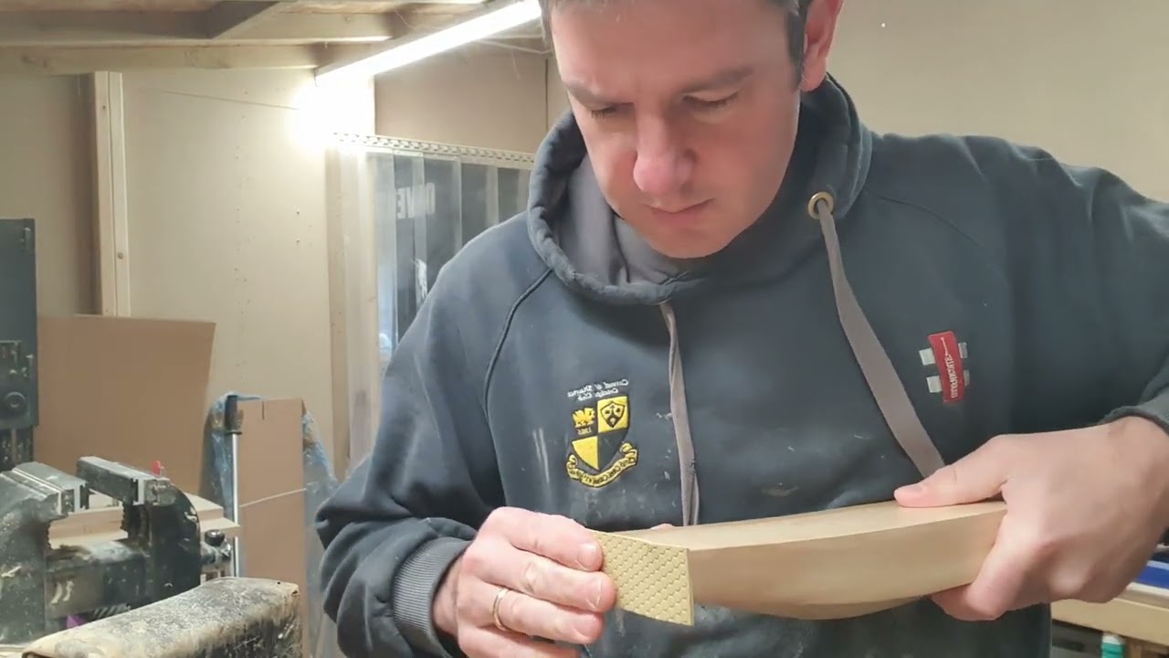 How to apply a cricket bat toe guard.