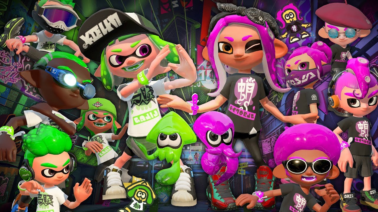Splatoon 2 - 14th Splatfest(Global): Squid vs Octopus