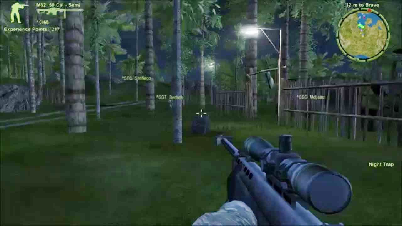 Delta Force Xtreme 2 (Monsoon Alley) Mission Night Trap ! PC Gameplay