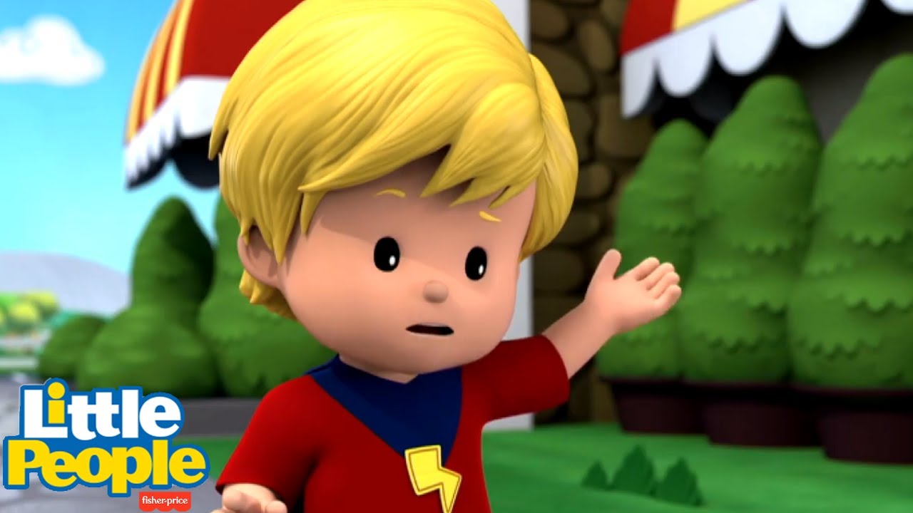 Super Eddie na ratunek! ⭐️ @Mali Odkrywcy - Little People  ⭐️ Kresk&oacute;wki dla dzieci
