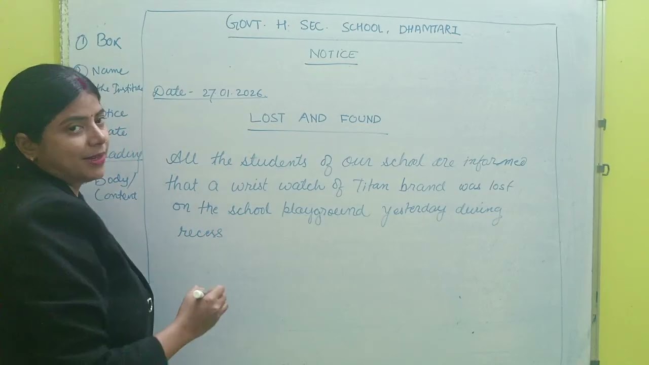 @Lost And Found Notice 