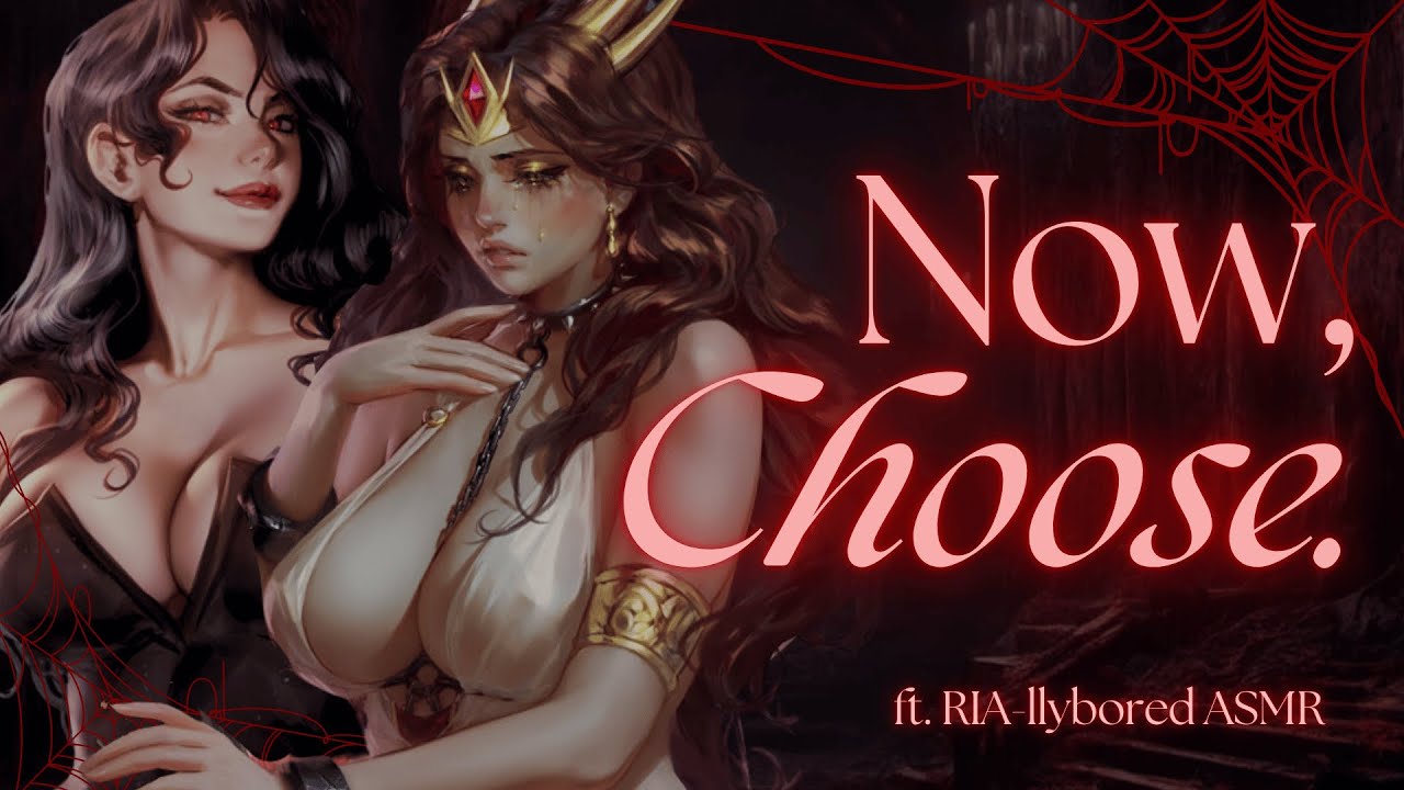 [ASMR] CHOOSING between a HUNTER and a VAMPIRESS [FF4M] [Angst] [Feeding] [ft. @RIAllyboredASMR ]