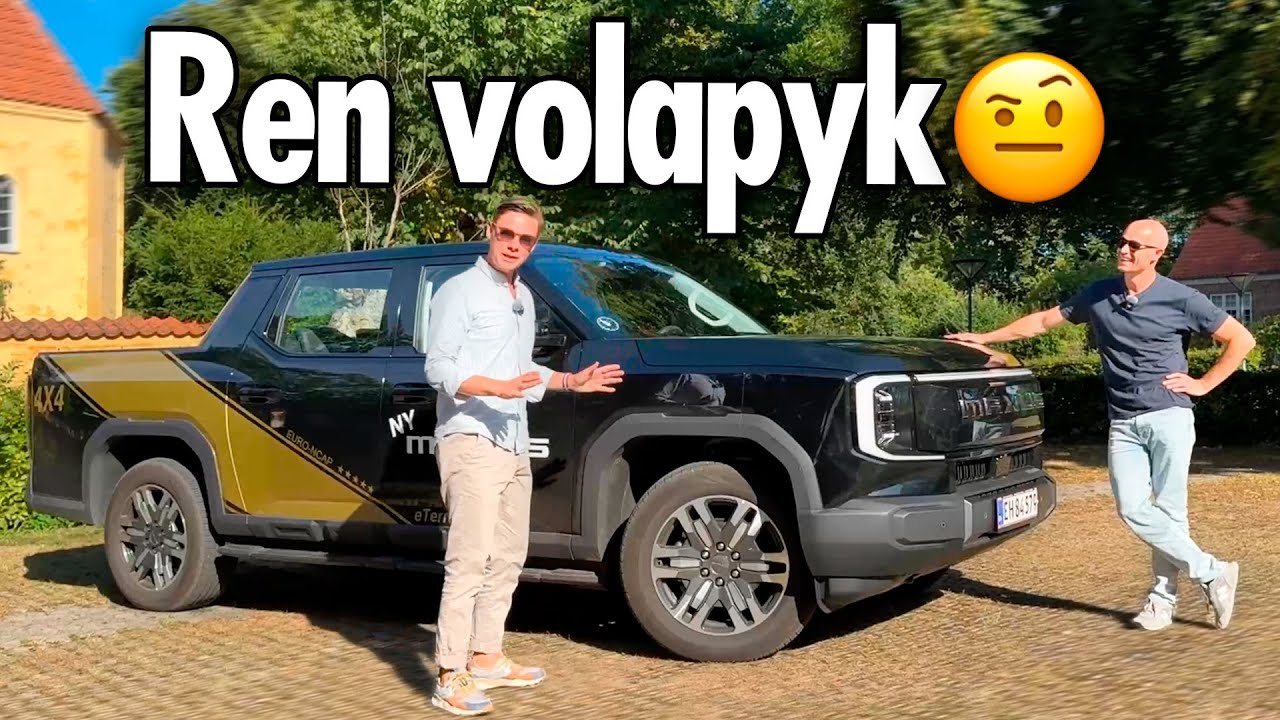 Ligner HENRIKs drømmebil - GIGANTISK elektrisk pick up, men… - Maxus eTerron 9 (2025)