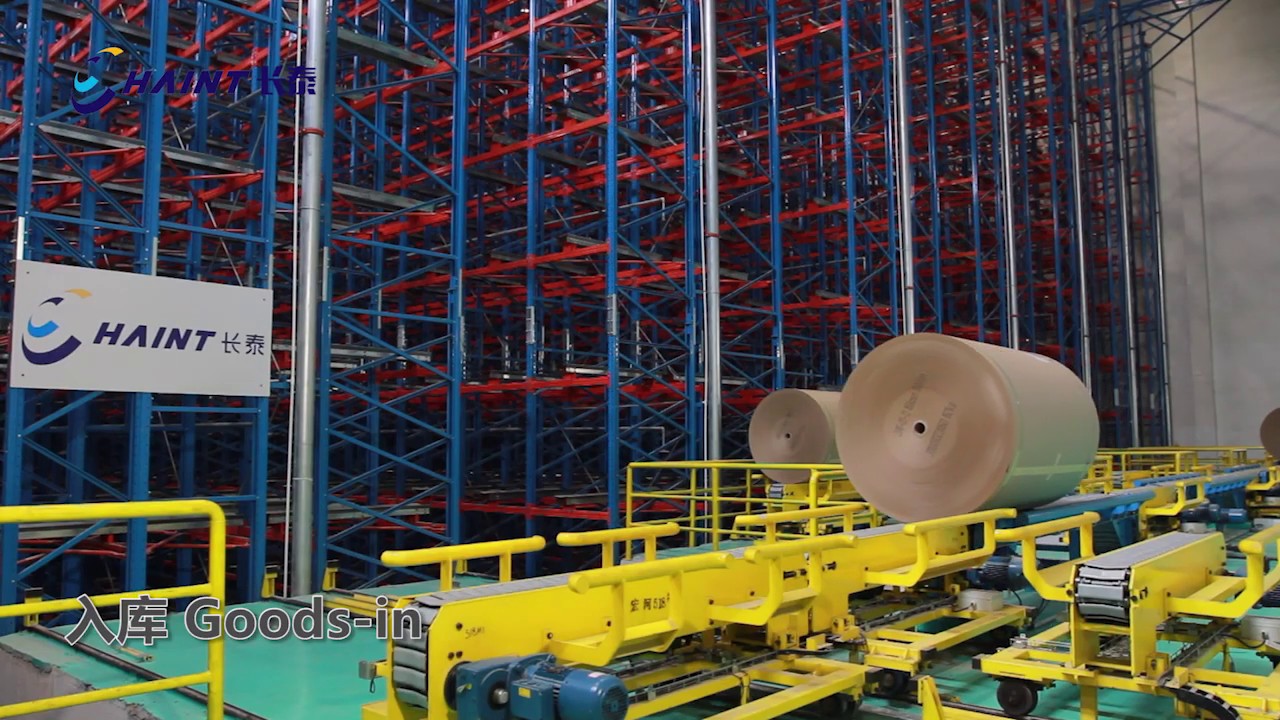 3 Auto warehouse for paper rolls