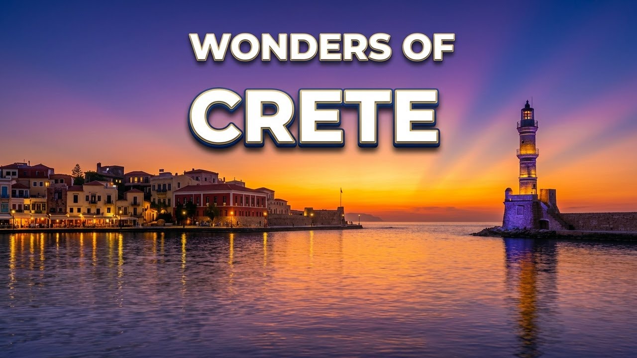 Wonders of Crete: The Most Amazing Places in Crete | Cinematic Travel Video 4k