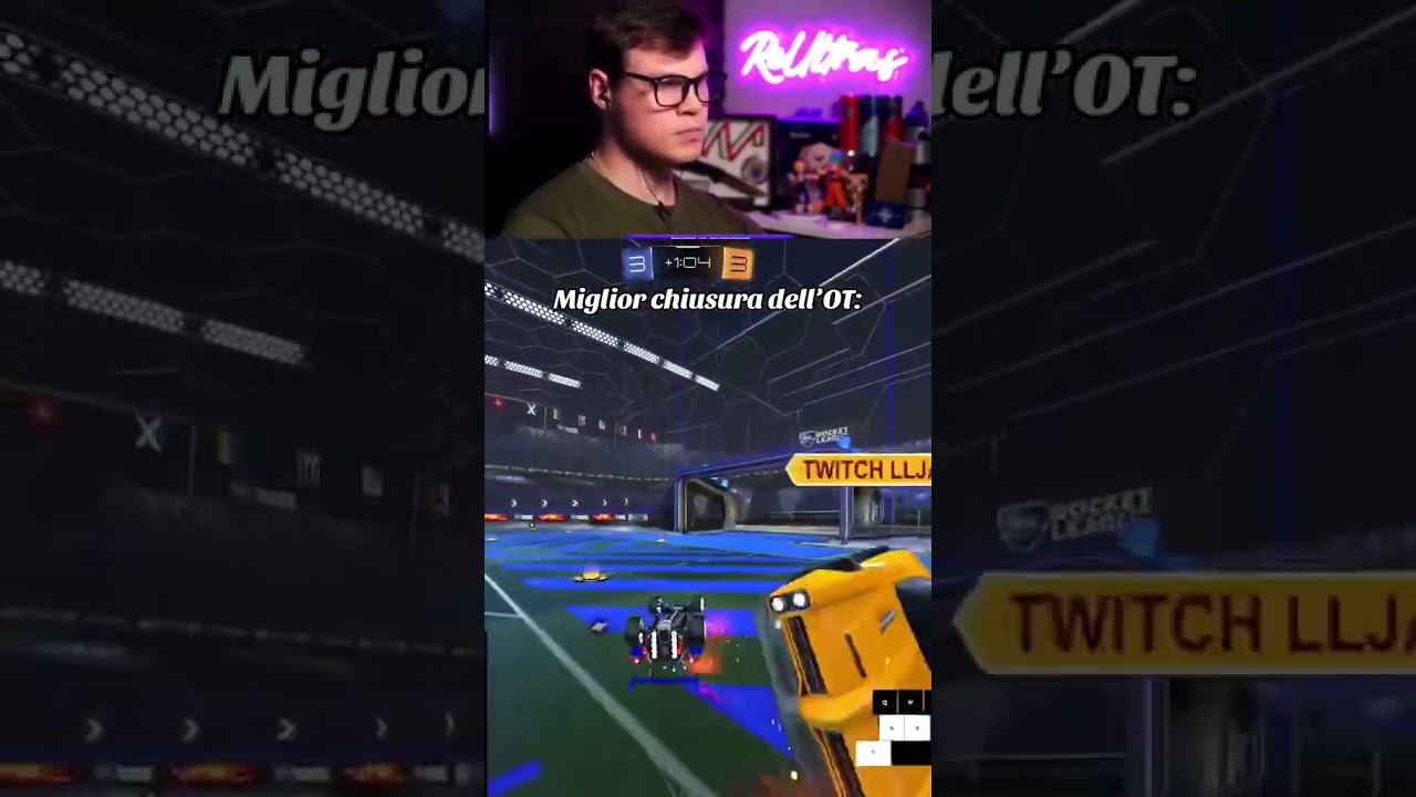 Come chiudere in bellezza un OT ​😂​ #shorts #reultras #rocketleague #rocketleagueita