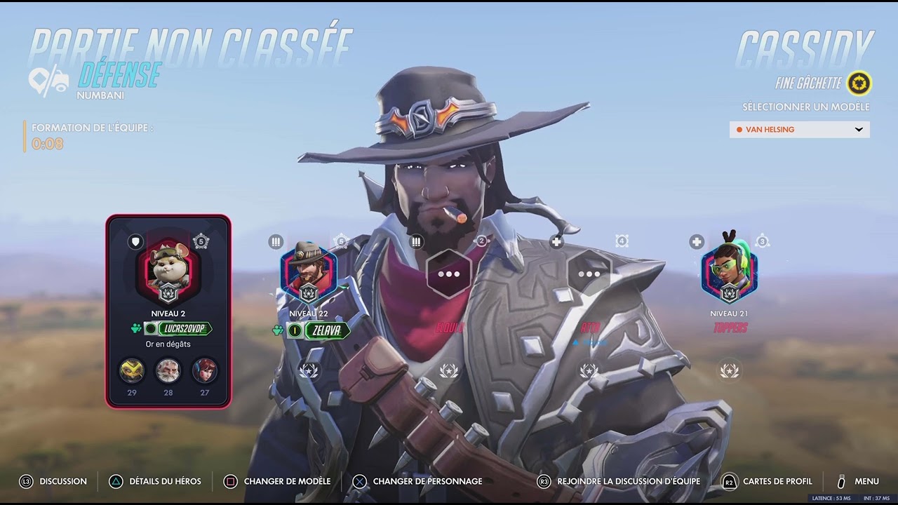 2 Petite parties Overwatch avec le frero
