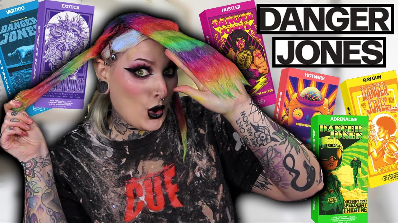 Trying Danger Jones Hair Dye!