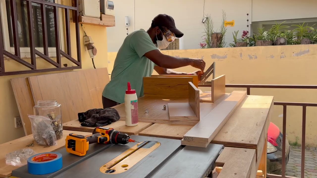 Building a living room center table