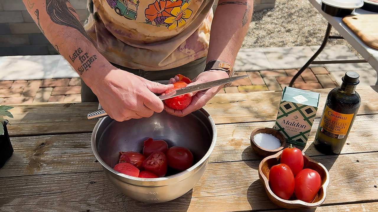 🍅🍕✨ How to Make Authentic San Marzano Pizza Sauce (Backyard Pizza at Groovy Plants Ranch!)