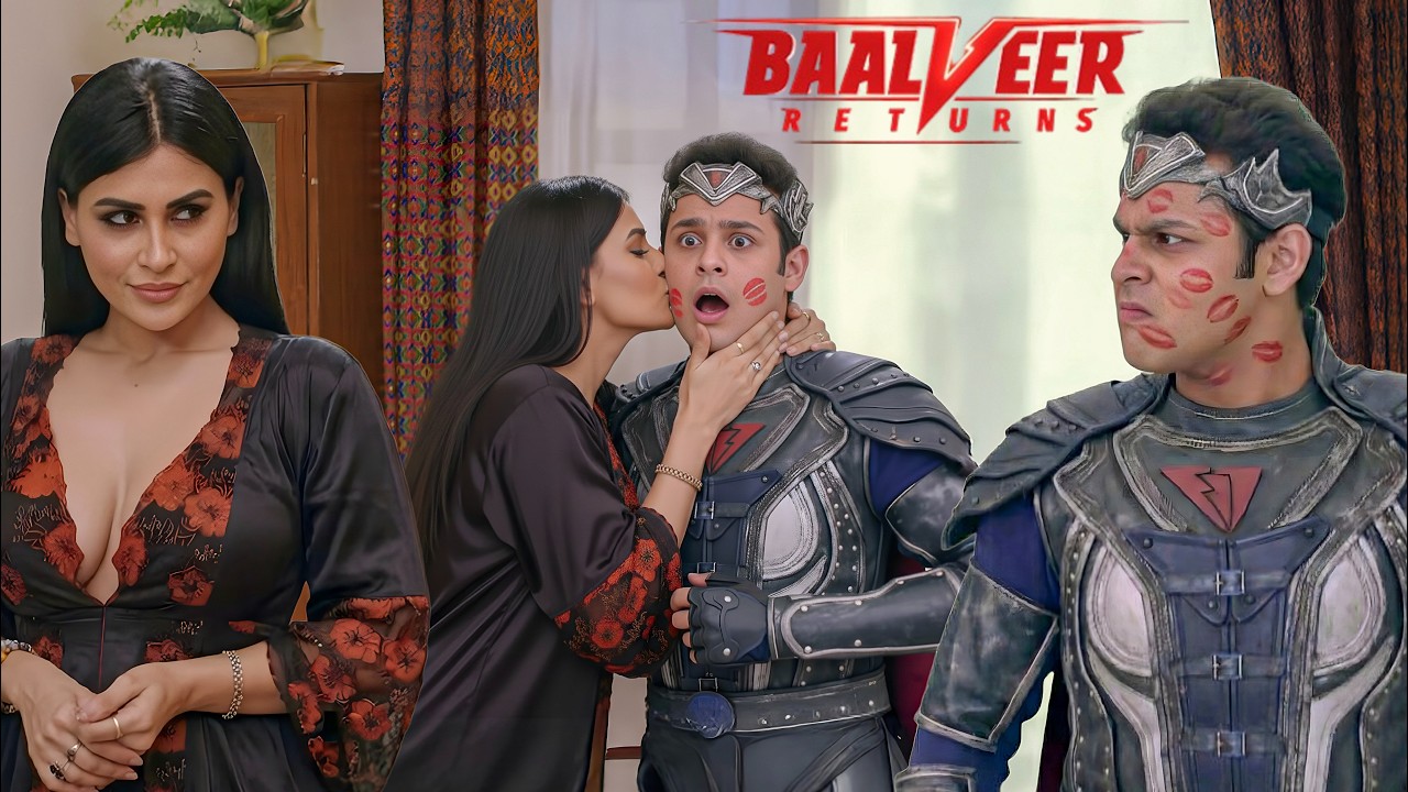 “Kiss day” पर बालवीर की गर्दन पकड़कर तिमनासा ने ज़बरदस्ती किया Kiss || Balveer Returns