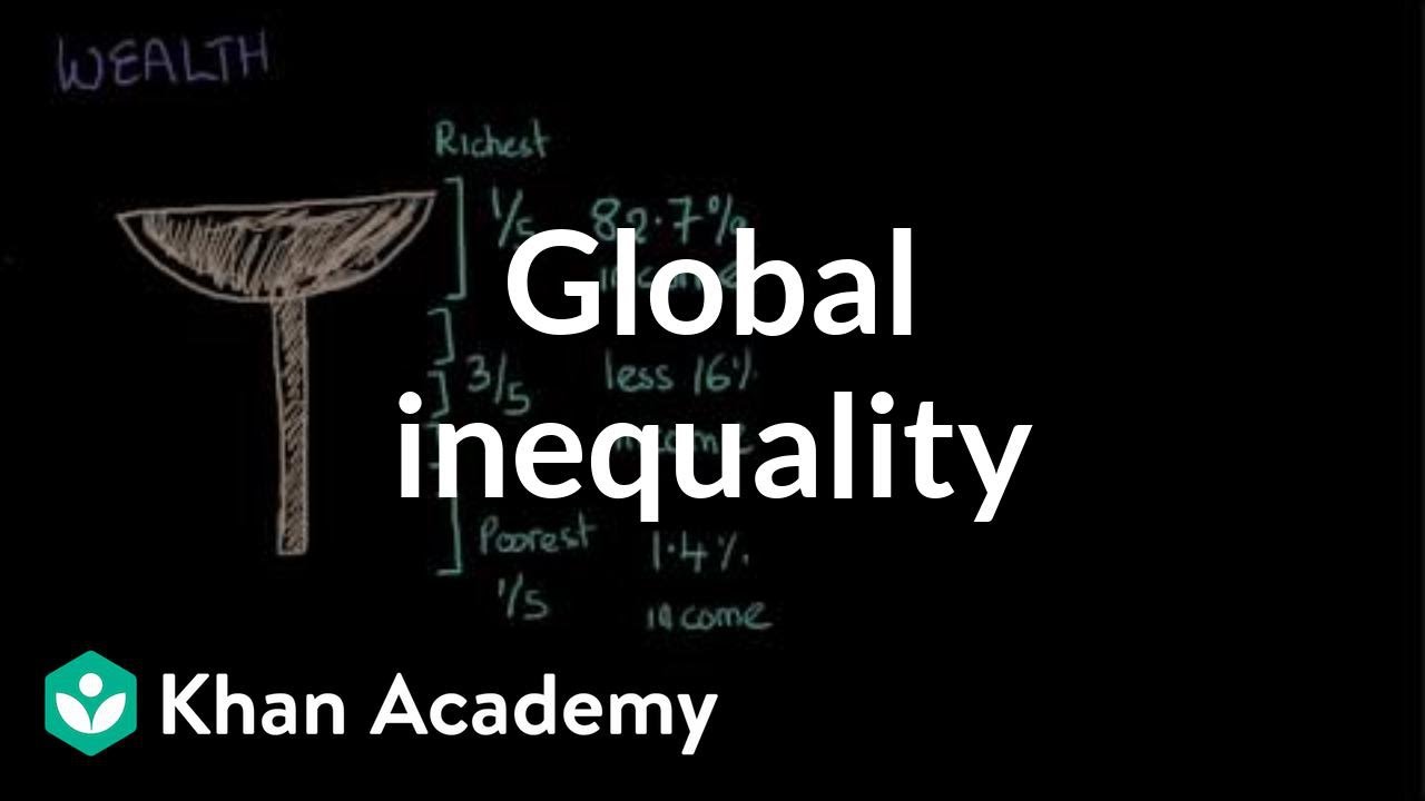Global inequality | Social Inequality | MCAT | Khan Academy