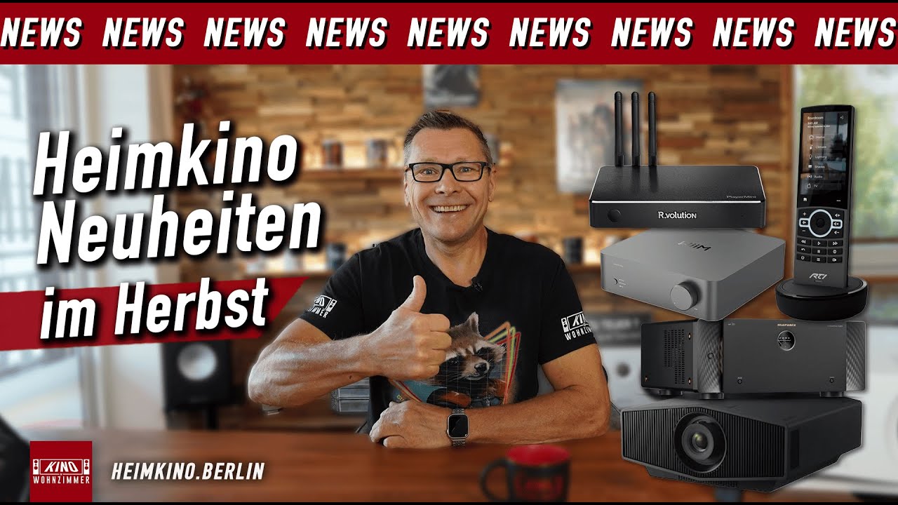 Neue Beamer | Lautsprecher | Kontrast-Tuning | Kino im Wohnzimmer