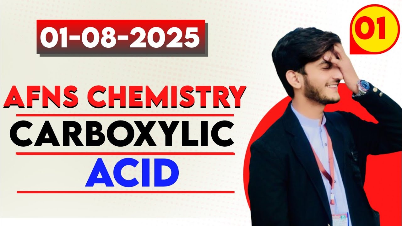 Afns test preparation 2025|AFNs Chemistry test preparation 2025|AFNS Chemistry|Carboxylic acid mcqs