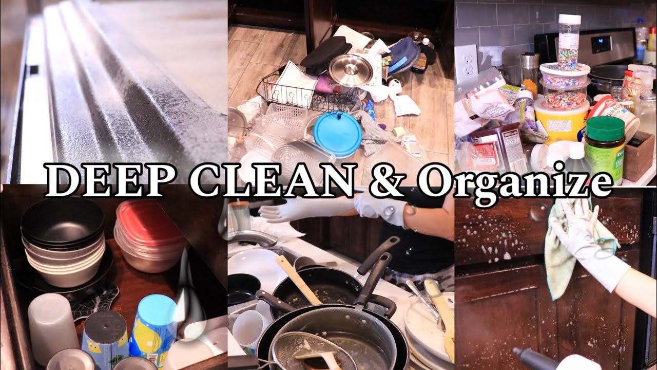 DEEP CLEANING & ORGANIZE | Forcing myself to Clean, Limpieza profunda, Clean with me, Limpia conmigo