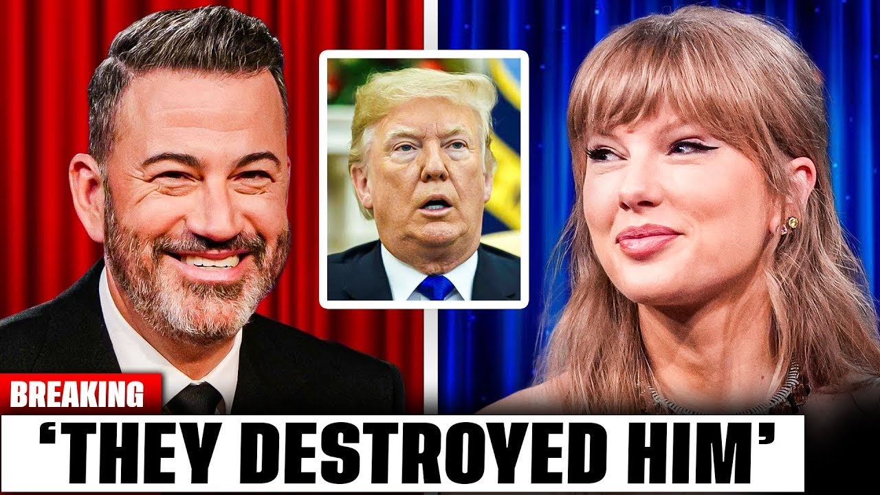 Taylor Swift EXPOSES Trump's Dark Secret with Jimmy Kimmel
