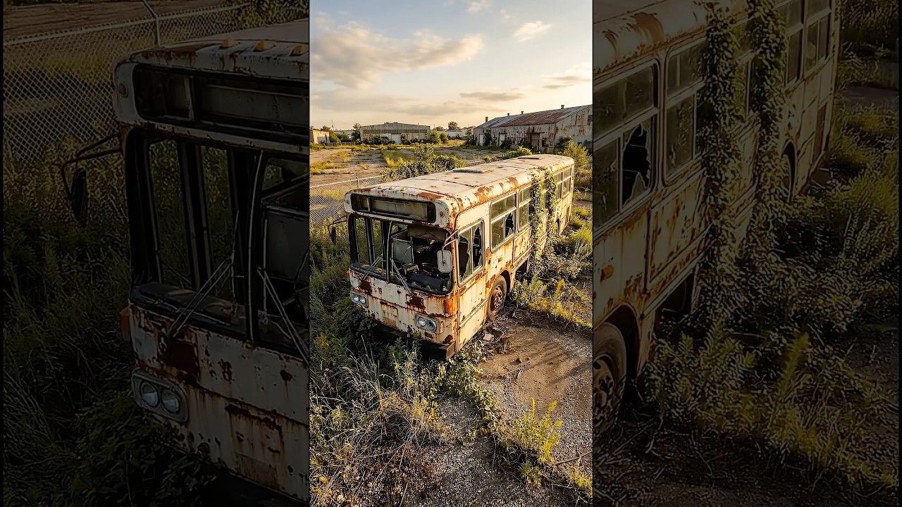 Turning an Abandoned Bus into a Party Bus 🪩 #diy #asmr #timelapse #notimetodiy