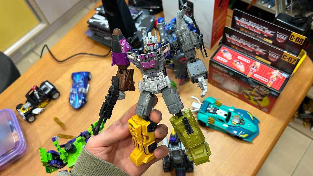 Wu的變形金剛分享時間 第449集 Blokees Transformers Model Kits Defender Version Bruticus 變形金剛 布魯可 星辰版 軍事合體 混天豹